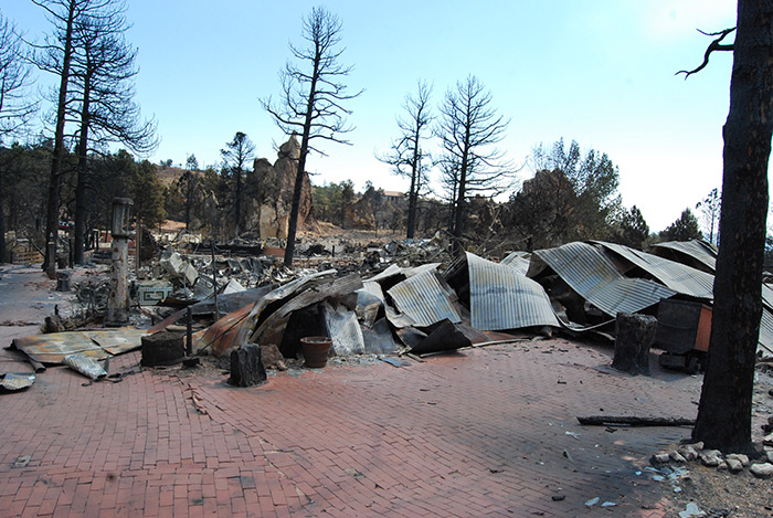 after the fire