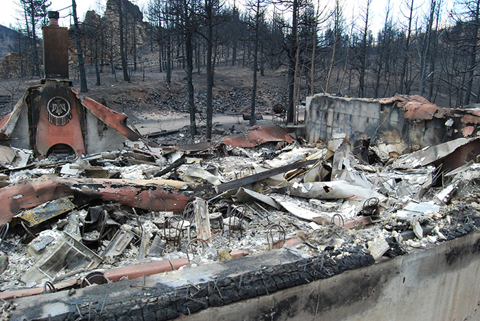 after the fire